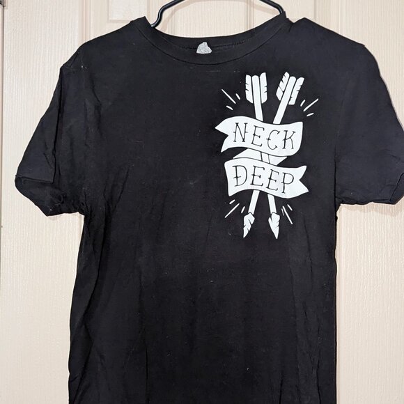 Neck Deep Losing Teeth Lyrics Shirt Size S - Picture 1 of 3
